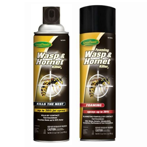 Green Thumb 17.5oz Wasp & Hornet Killer Foaming or Aerosol Spray at Maxwell Hardware